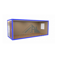 Блок контейнер БК-01 металлический 5,0х2,4 ДВП утепление "ЗИМНЕЕ"