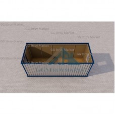 Бытовка / Блок контейнер металлический БК-01 6.0х2.4м утепление "ЗИМА"