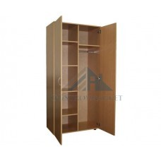 Шкаф для одежды 2-створчатый комбинированный 800х520х1800 мм