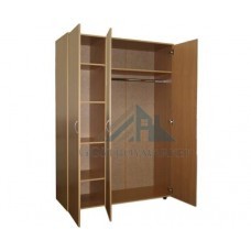Шкаф для одежды 3-створчатый комбинированный 1200х520х1800 мм