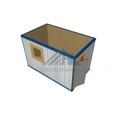 Бытовка / Блок контейнер БК-01 4.0х2.4м  утепленный для проживания
